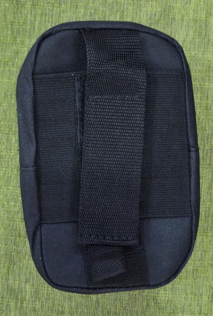 POUCH CINTURA/PORTA CELULAR NEGRO MOLLE