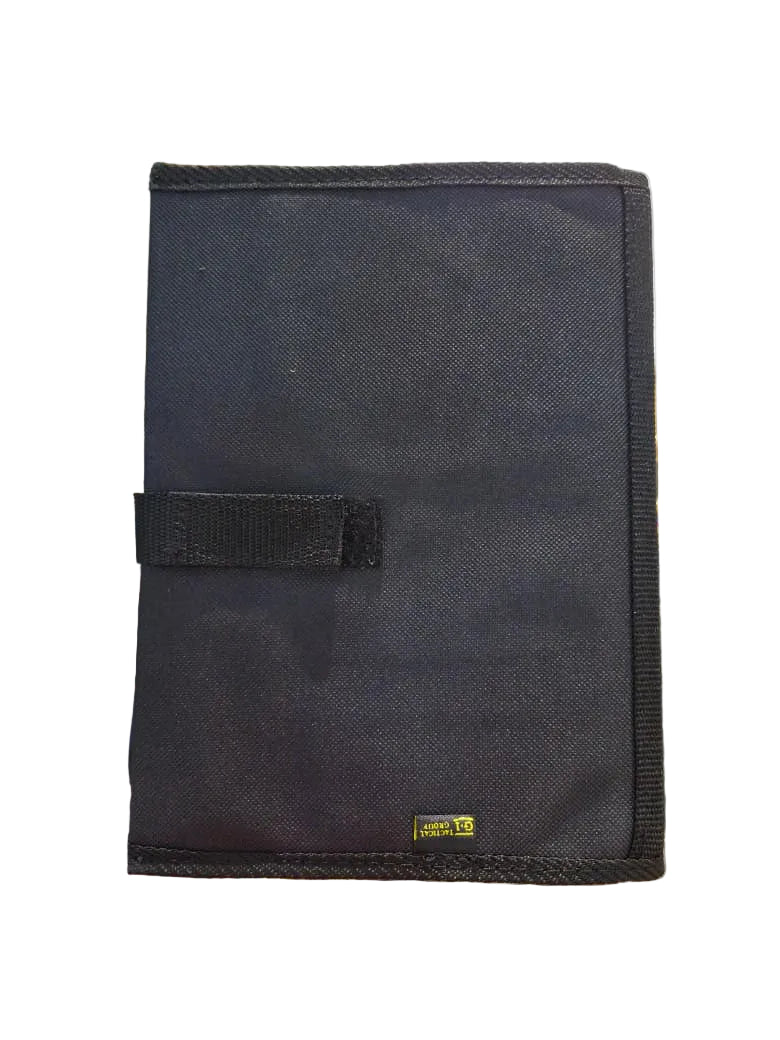 CUADERNO TAPA DURA CON FUNDA NEGRA