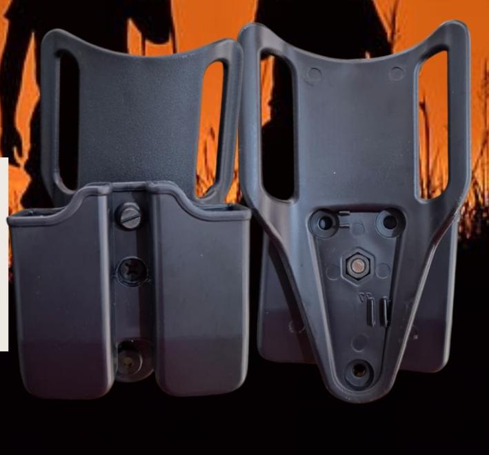 PORTA CARGADOR DOBLE POLIMERO