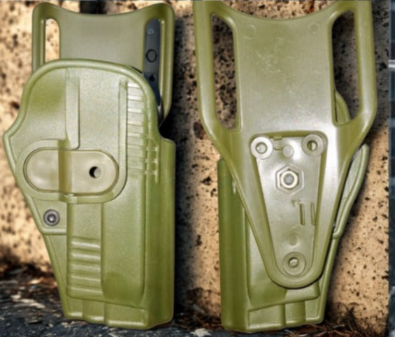 PISTOLERA HOUSTON NIVEL 2 BOTON LATERAL