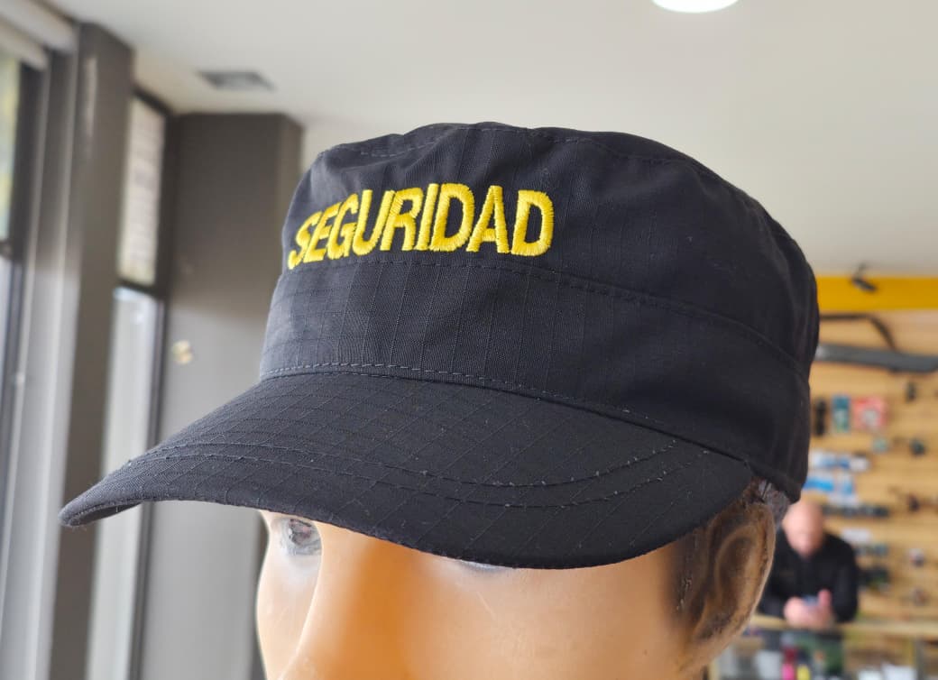 KEPI NEGRO "SEGURIDAD"