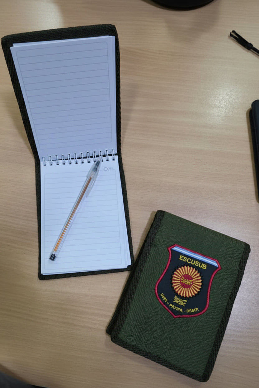 LIBRETA "ALFA" C/FUNDA LOGO ESCUSUB