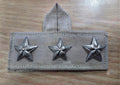 PECTORAL DE SEGUNDO COMANDANTE COLGANTE GRIS ARENA OFICIAL