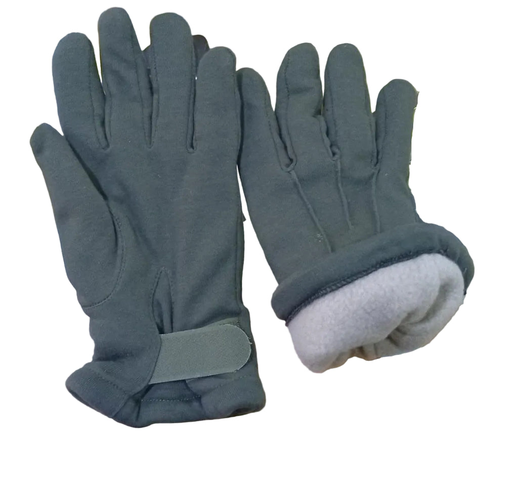 GUANTES VERDES POLAR TERMICOS