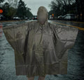 CAPA PONCHO VERDE PESADO