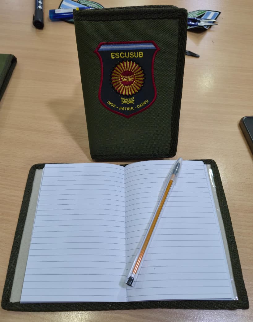 LIBRETA "NORTE" C/FUNDA LOGO ESCUSUB
