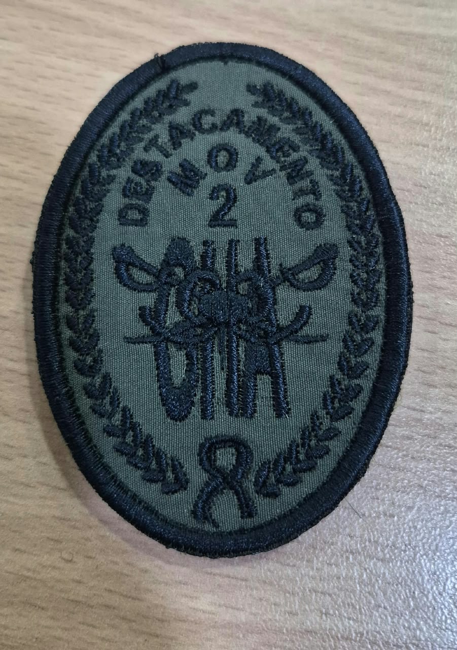 EMBLEMA DEL DESTACAMENTO MOVIL 2 BAJA VISIBILIDAD
