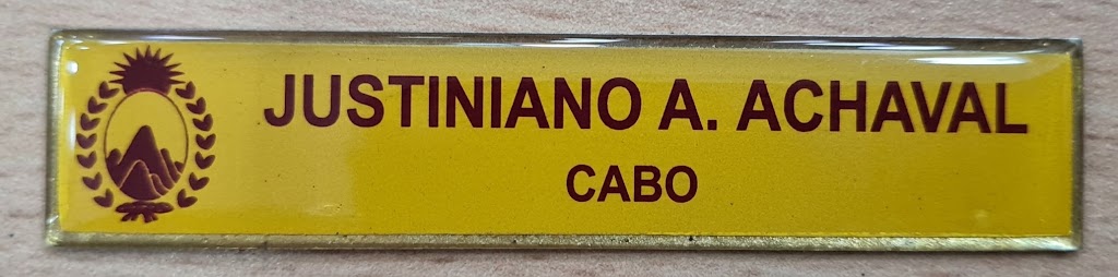 PLAQUETA DE POLICIA DE LA RIOJA