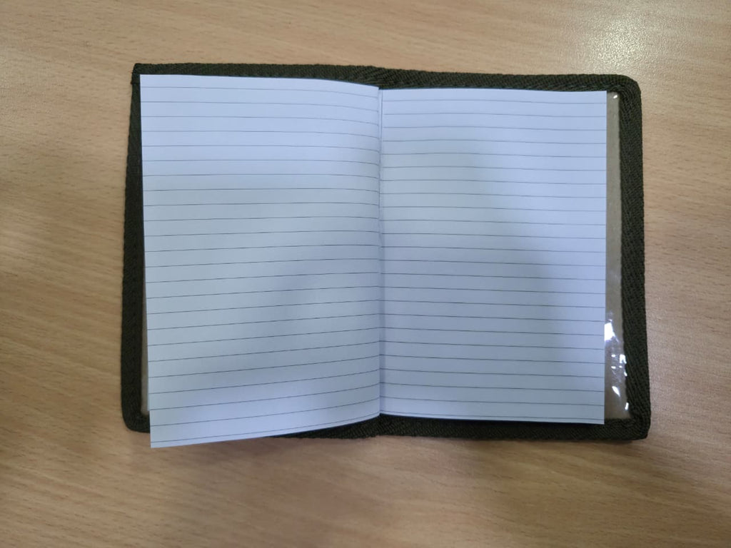 LIBRETA "NORTE" CON FUNDA