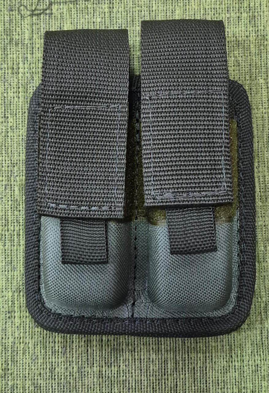 PORTACARGADOR DOBLE VERDE MOLLE M001