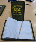 LIBRETA "NORTE" C/FUNDA LOGO GNA