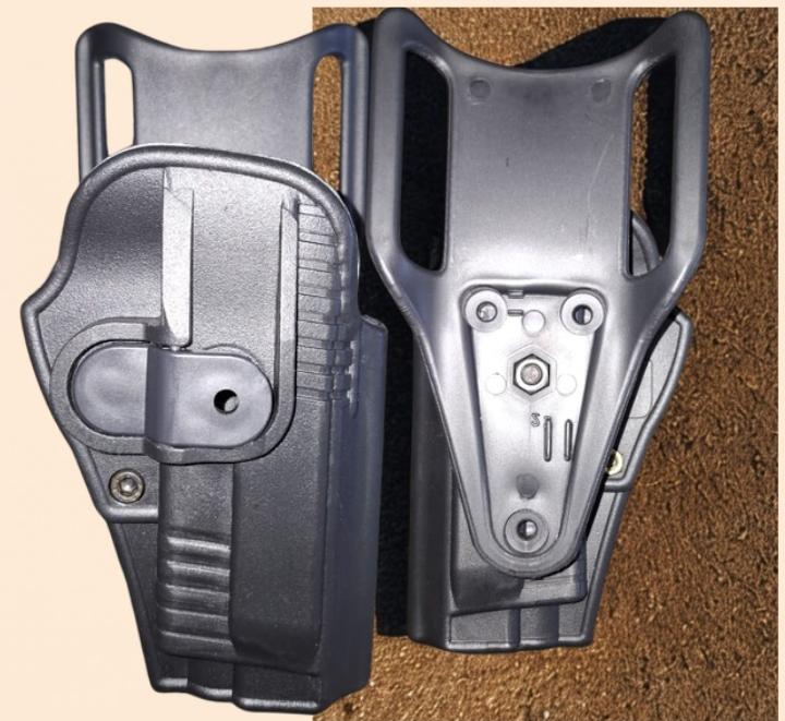 PISTOLERA HOUSTON NIVEL 2 BOTON LATERAL
