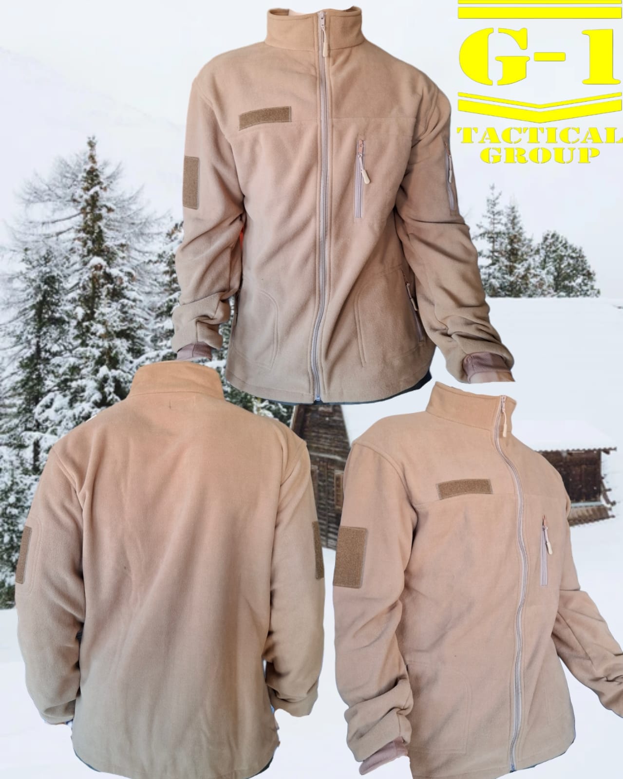 CAMPERA MICRO POLAR TACTICO