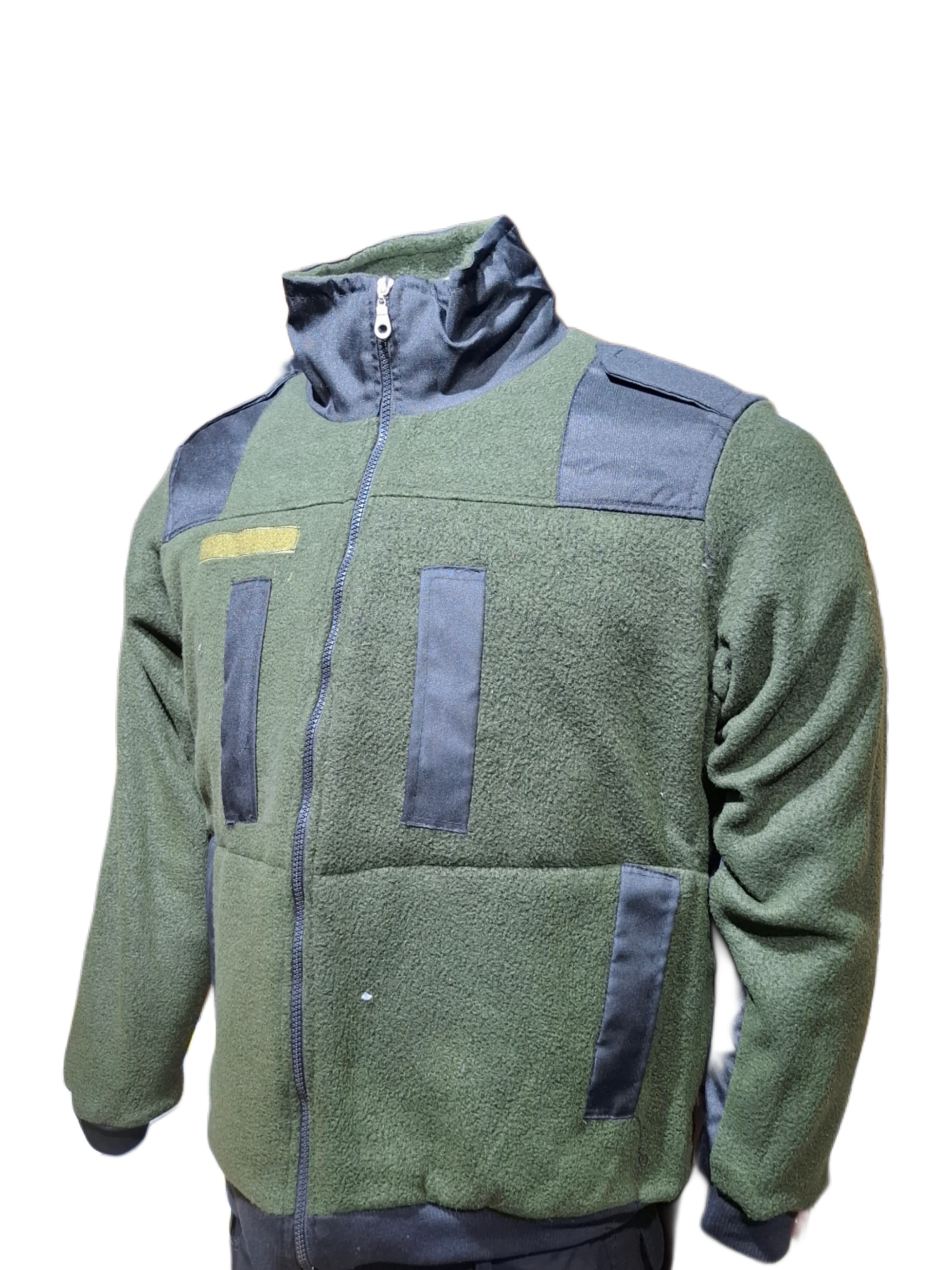 CAMPERA POLAR CON PARCHE