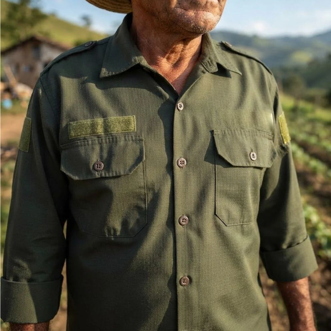 CAMISA VERDE RIPSTOP