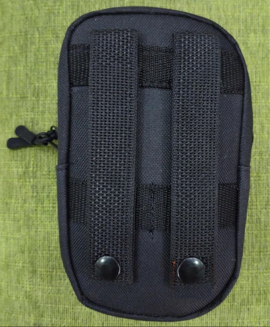 POUCH CINTURA/PORTA CELULAR NEGRO MOLLE