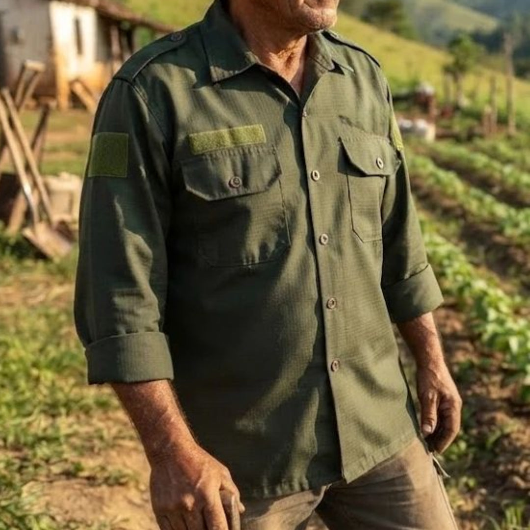 CAMISA VERDE RIPSTOP
