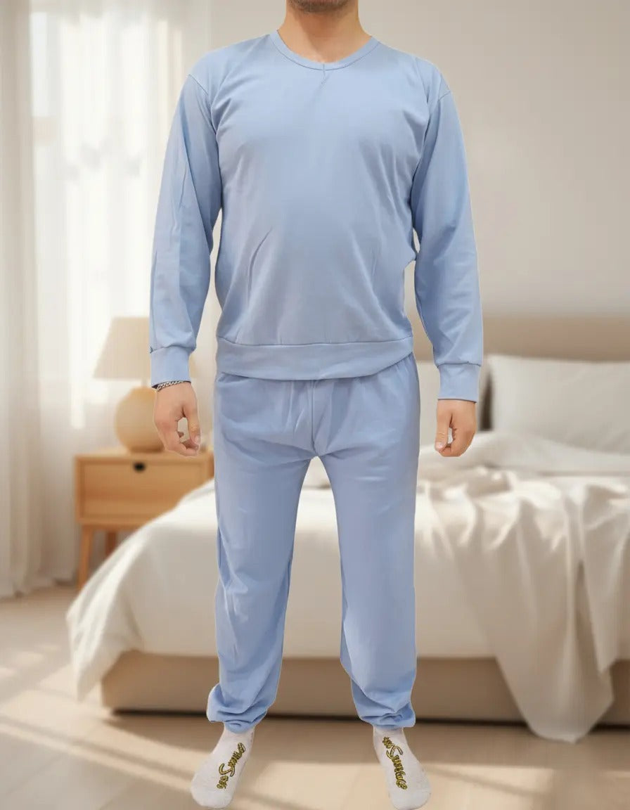 PIJAMA CELESTE UNISEX