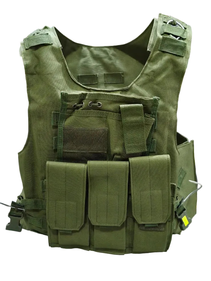 CHALECO TACTICO MOLLE PORTA PLACA IMPORTADO