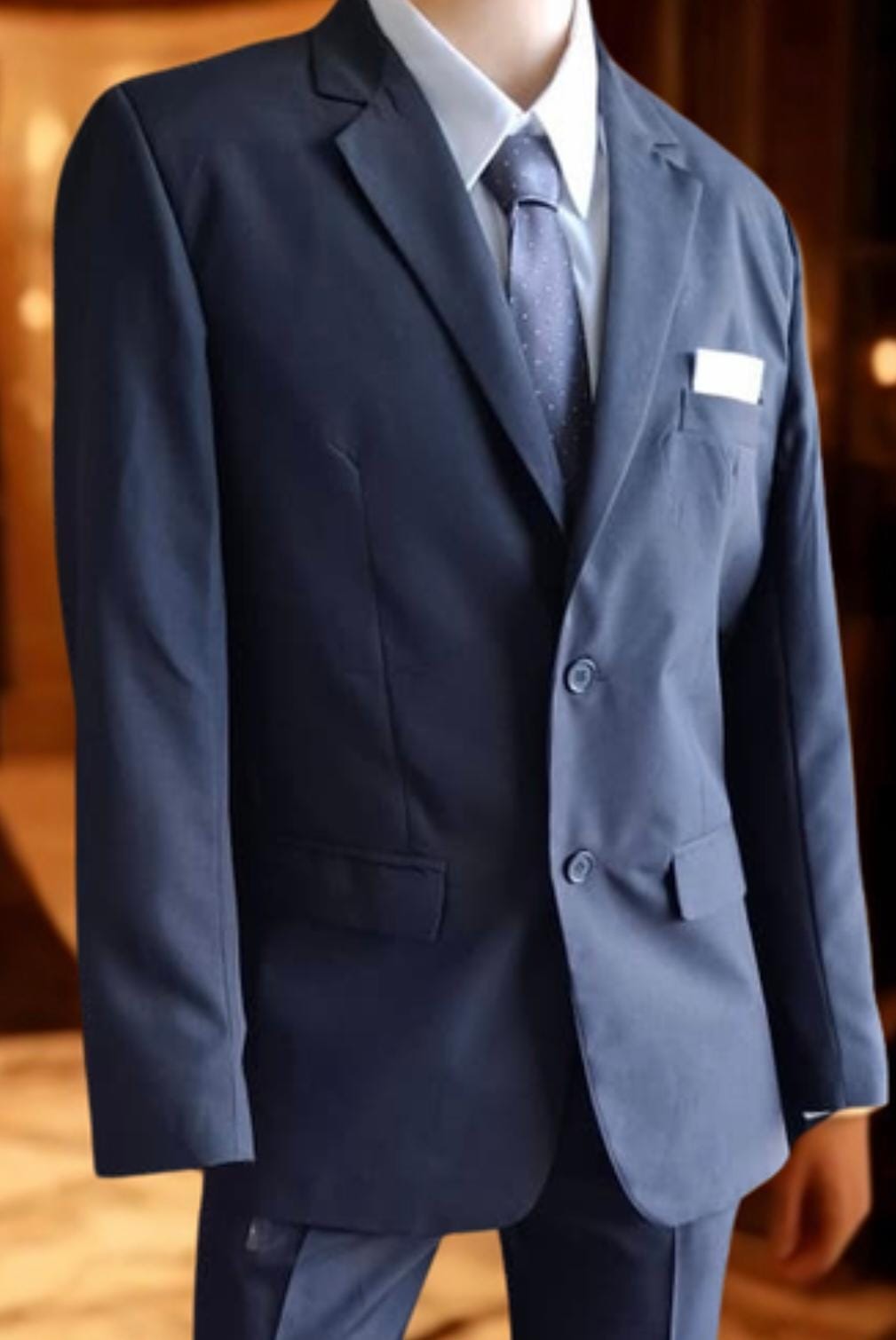 SACO NEGRO P/HOMBRE