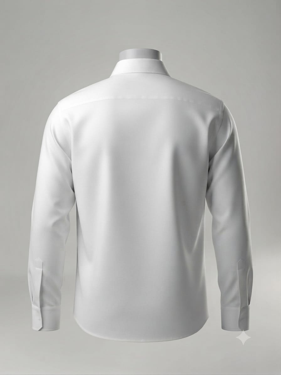 CAMISA BLANCA HOMBRE MANGA LARGA