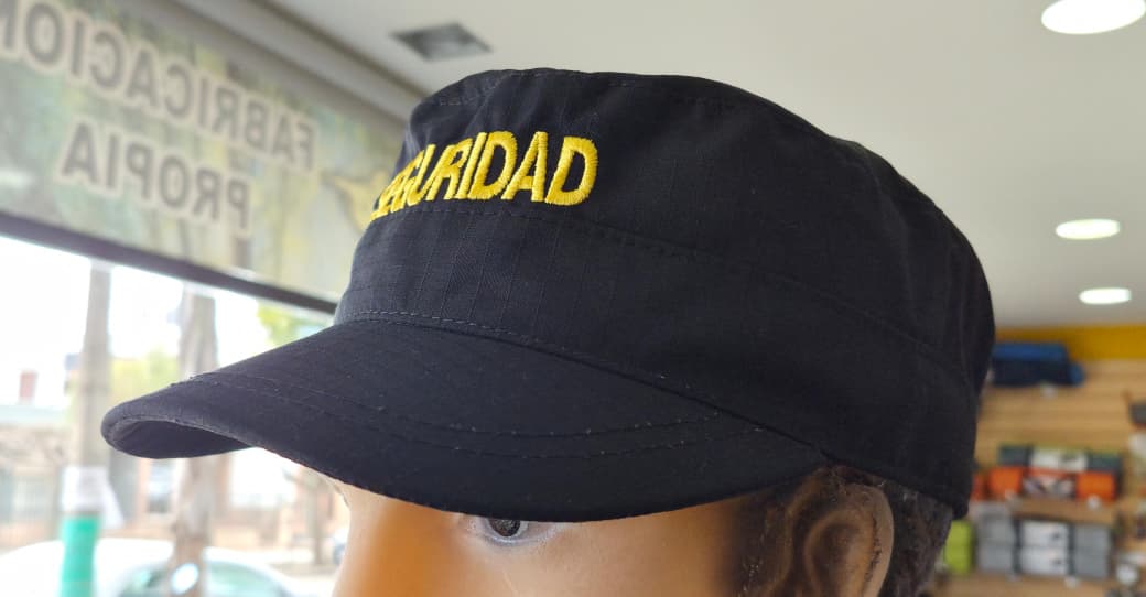 KEPI NEGRO "SEGURIDAD"