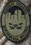 EMBLEMA ESPECIALIDAD SEGURIDAD CIUDADANA BAJA VISIBILIDAD