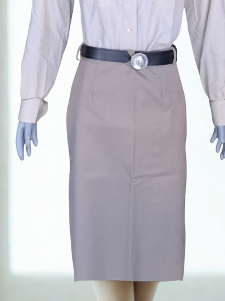 POLLERA GRIS ARENA