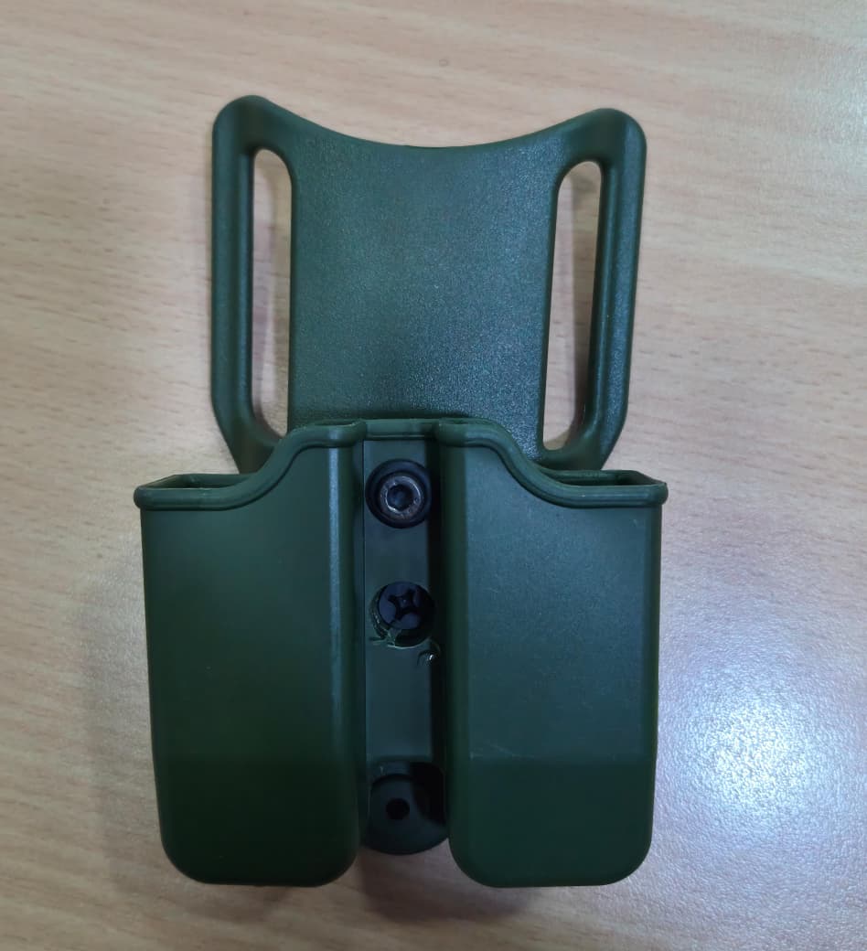 PORTA CARGADOR DOBLE POLIMERO