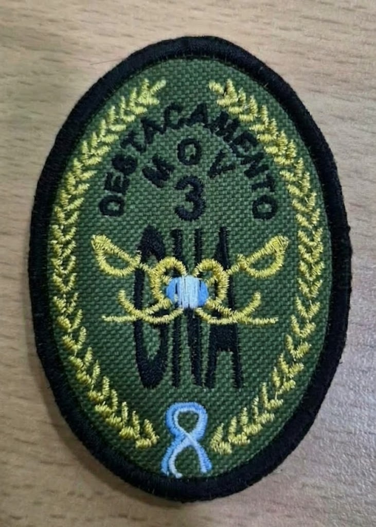 EMBLEMA DEL DESTACAMENTO MOVIL 3 ALTA VISIBILIDAD