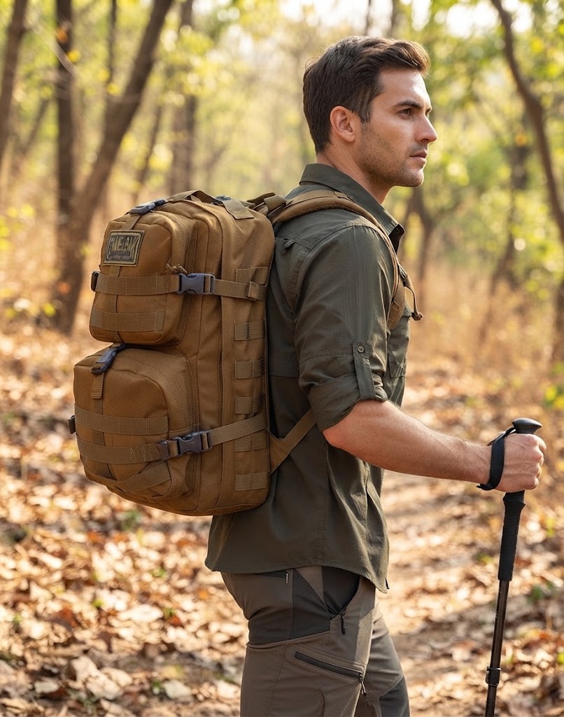MOCHILA CAMELBAK MARRON