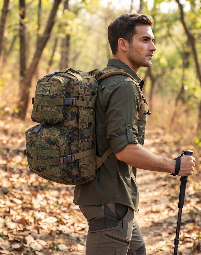 MOCHILA CAMELBAK CAMUFLADO PIXELADO