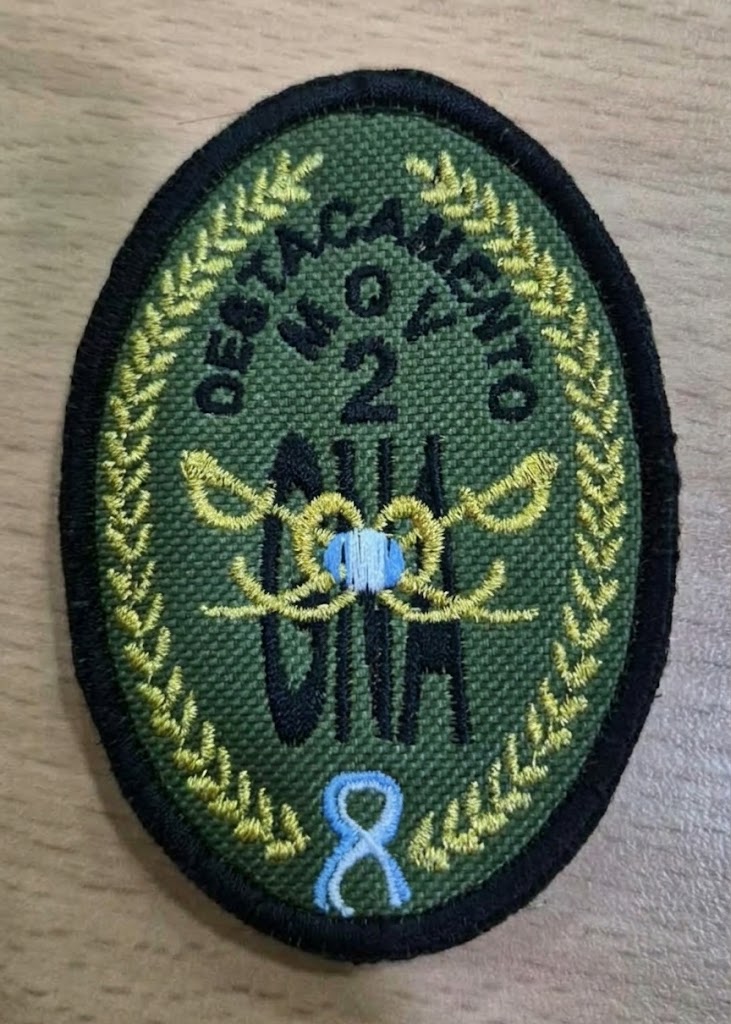 EMBLEMA DEL DESTACAMENTO MOVIL 2 ALTA VISIBILIDAD