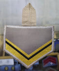 PECTORAL DE CABO COLGANTE GRIS ARENA SUBOFICIAL